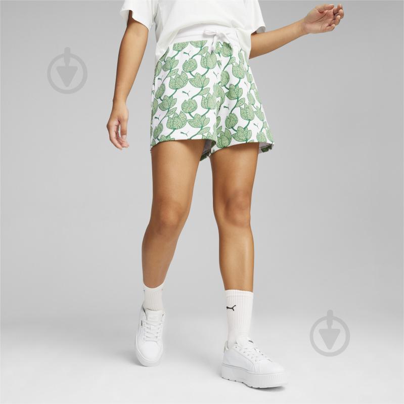 Шорты Puma ESS+ BLOSSOM 5"" AOP SHORTS TR 67935286 р. XS разноцветный - фото 3