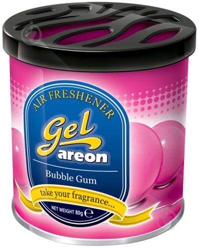 Ароматизатор на панель приладів Areon Gel Bubble Gum - фото 1