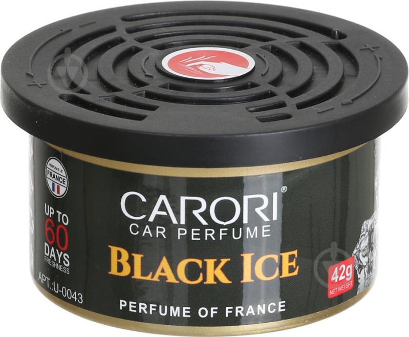 Нейтралізатор запаху під сидіння Carori U-0033 Black Ice 42г - фото 1