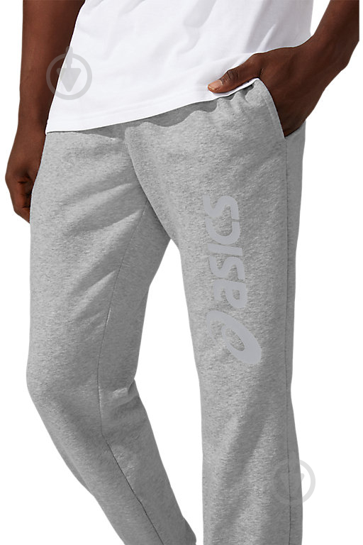 Брюки Asics ASICS BIG LOGO SWEAT PANT 2031A977-026 р. L серый - фото 4