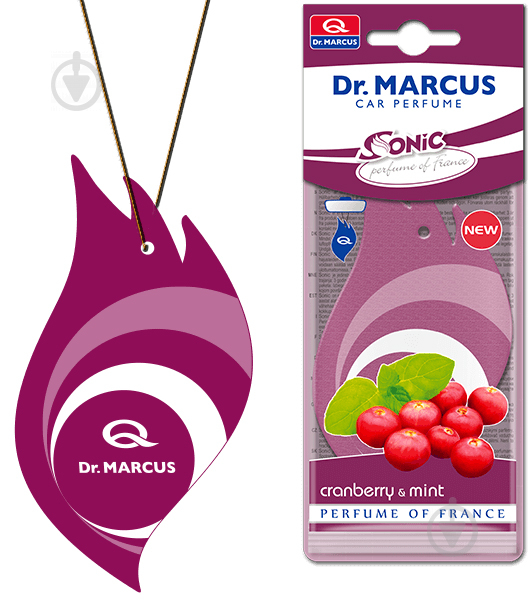 Ароматизатор подвесной Dr. Marcus Sonic Cranberry & Mint - фото 2