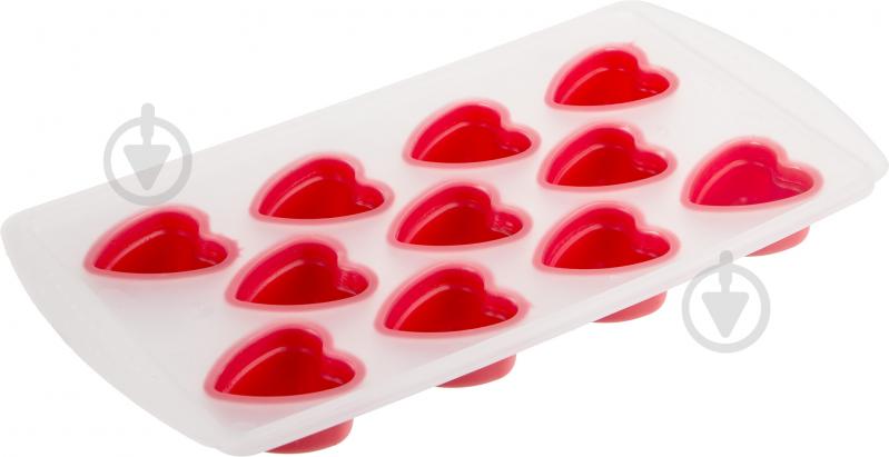Форма для льда Fackelmann сердца 22x11x2 см - фото 1