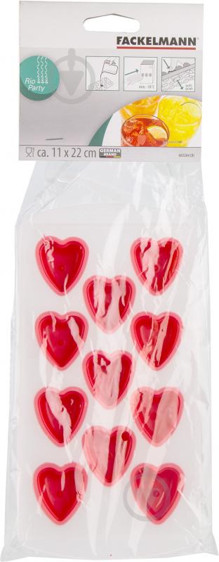 Форма для льда Fackelmann сердца 22x11x2 см - фото 3