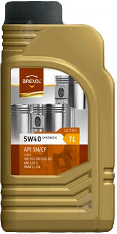 Масло моторн. BREXOL ULTRA 5W40 SN/CF (Каністра 1л)
