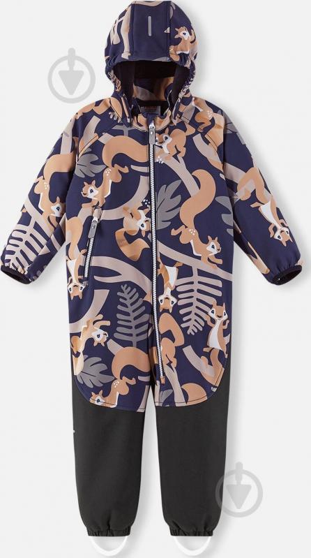 Комбінезон унісекс Reima Softshell Mjosa р.86 темно-синій 5100006A-6982 - фото 3