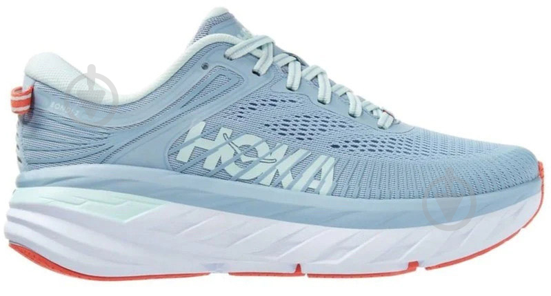 Кросівки жіночі Hoka BONDI 7 1110519|22 BFBG р.40 2/3 блакитні - фото 1