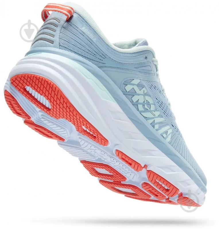 Кросівки жіночі Hoka BONDI 7 1110519|22 BFBG р.40 2/3 блакитні - фото 4