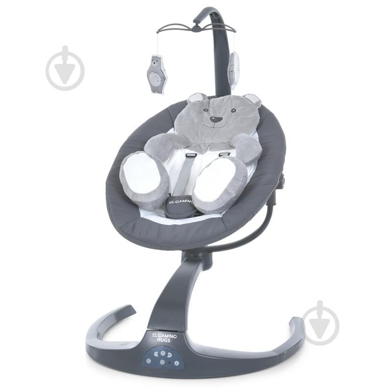 Заколисувальний центр El Camino ME 1077 Gray - фото 1 Заколисувальний центр El Camino ME 1077 Gray - фото 1