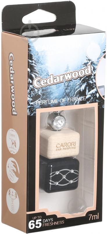 Ароматизатор подвесной Carori LUX U-1163 Cedarwood 7мл - фото 2