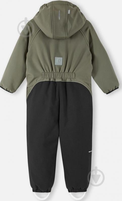 Комбинезон для мальчиков Reima Softshell Mjosa р.80 темно-зеленый 5100006B-8920 - фото 2