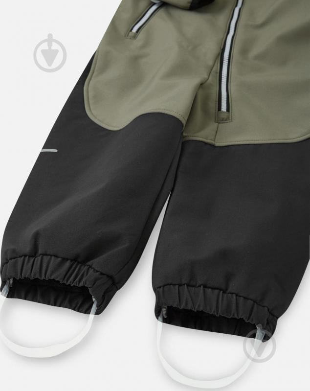 Комбінезон для хлопчиків Reima Softshell Mjosa р.86 темно-зелений 5100006B-8920 - фото 5