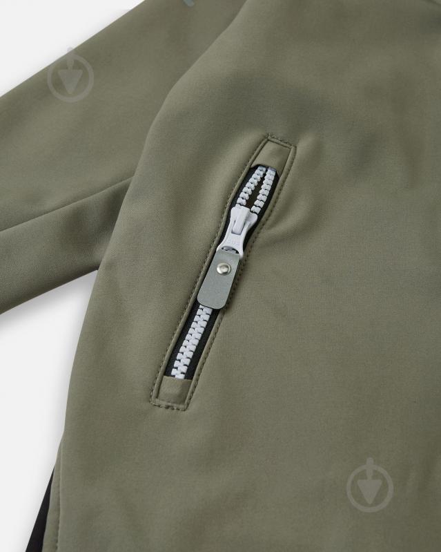 Комбінезон для хлопчиків Reima Softshell Mjosa р.92 темно-зелений 5100006B-8920 - фото 8