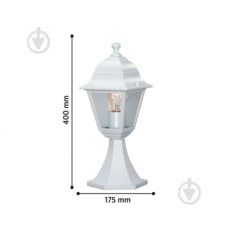 Фонарный столб Blitz 1423-51 E27 60 Вт IP44 белый - фото 2