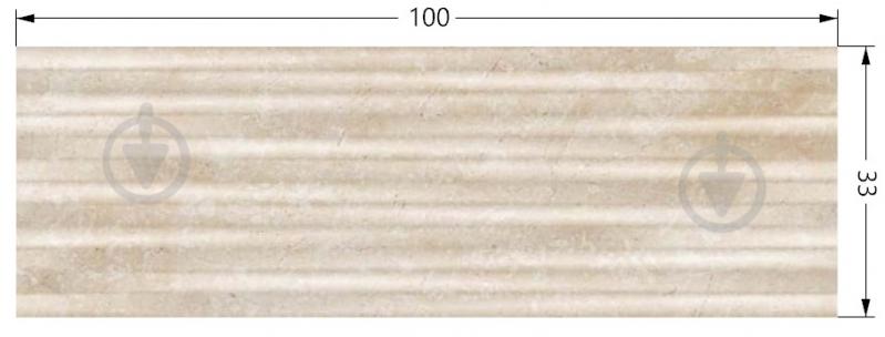 Плитка TABRIZ TILE Kenia Cream Concept 33x100 - фото 2