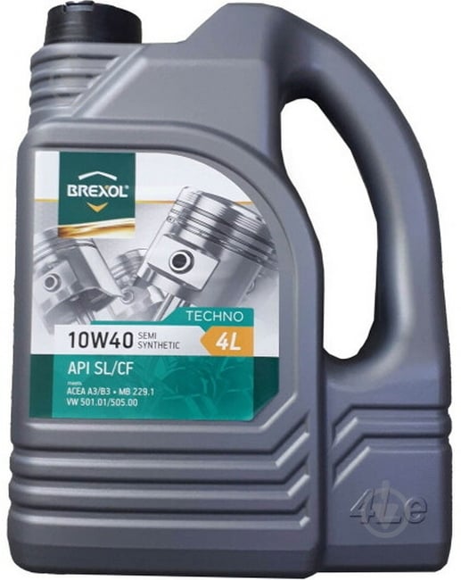 Масло моторн. BREXOL TECHNO 15w-40 (Каністра 4л) Масло моторн. BREXOL TECHNO 15w-40 (Каністра 4л)
