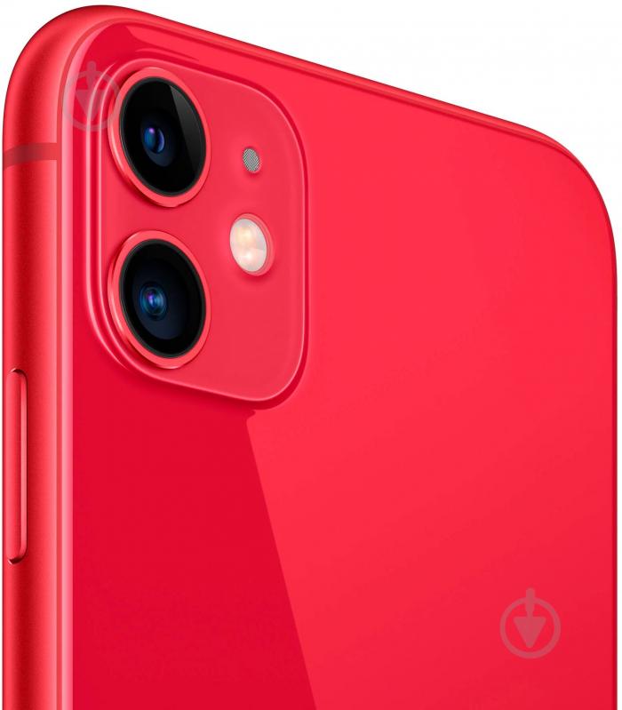 Смартфон Apple IPhone 11 128GB red (MWM32FSA) - фото 4