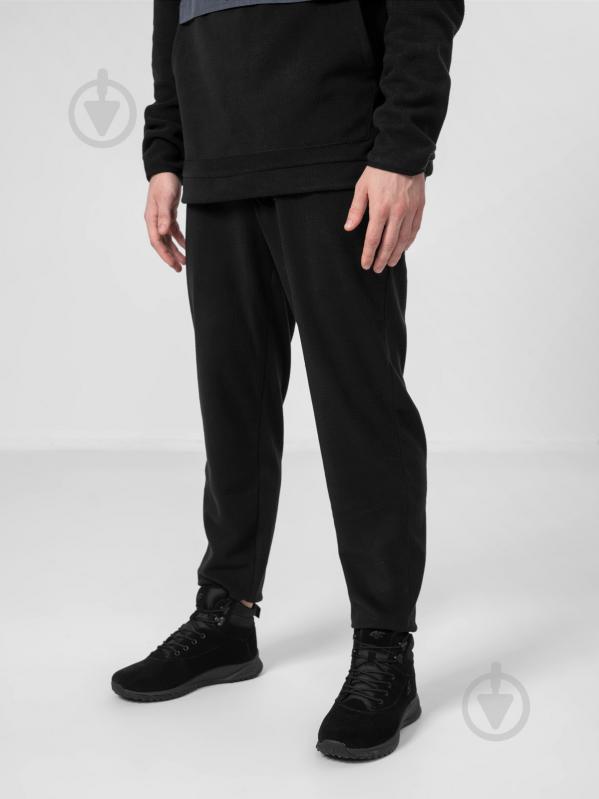 Штани 4F TROUSERS SPMD014 H4Z22-SPMD014-20S р. S чорний - фото 2