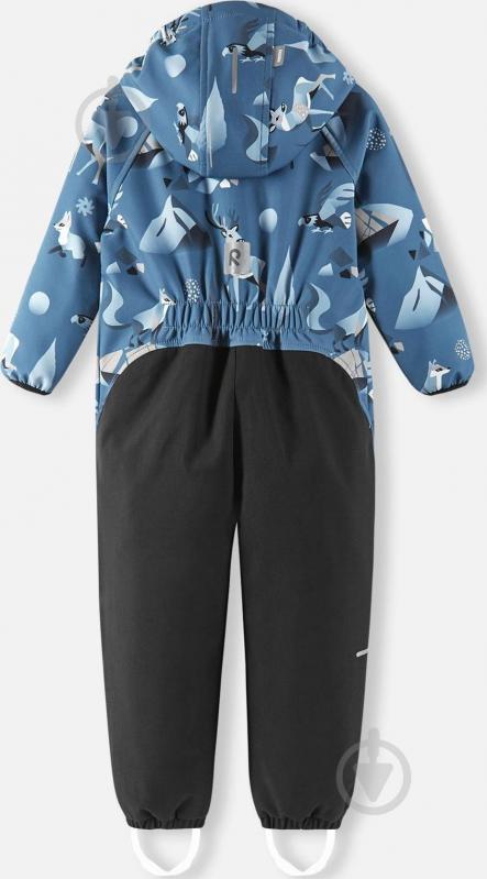 Комбінезон унісекс Reima Softshell Mjosa р.86 синій 5100006D-67A1 - фото 2 Комбінезон унісекс Reima Softshell Mjosa р.86 синій 5100006D-67A1 - фото 2