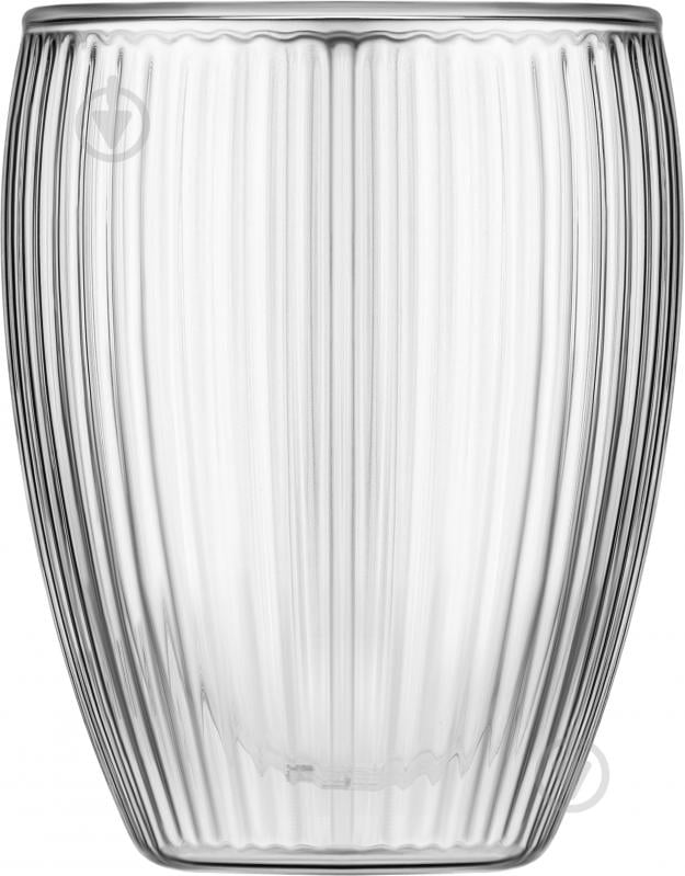 Набор чашек Ardesto 450 мл 2 шт. прозрачный AR2645BN - фото 2