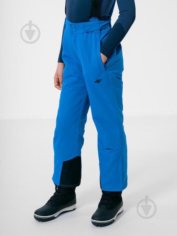 Брюки 4F SKI TROUSERS JSPMN001 HJZ22-JSPMN001-33S р. 152 синий - фото 2