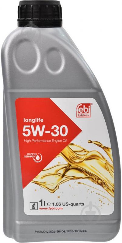 Моторне мастило FEBI Engine Oil Long Life 5W-30 1 л (32941) - фото 1