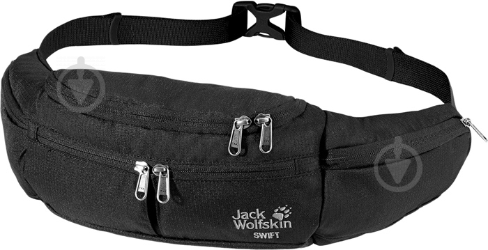 Спортивна сумка Jack Wolfskin Swift 8000792-6000 3 л чорний - фото 1