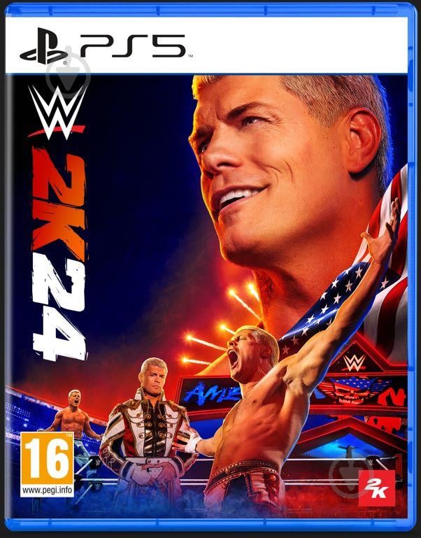 Игра Sony WWE 2K24 для PS5 (Blu-ray диск) - фото 1