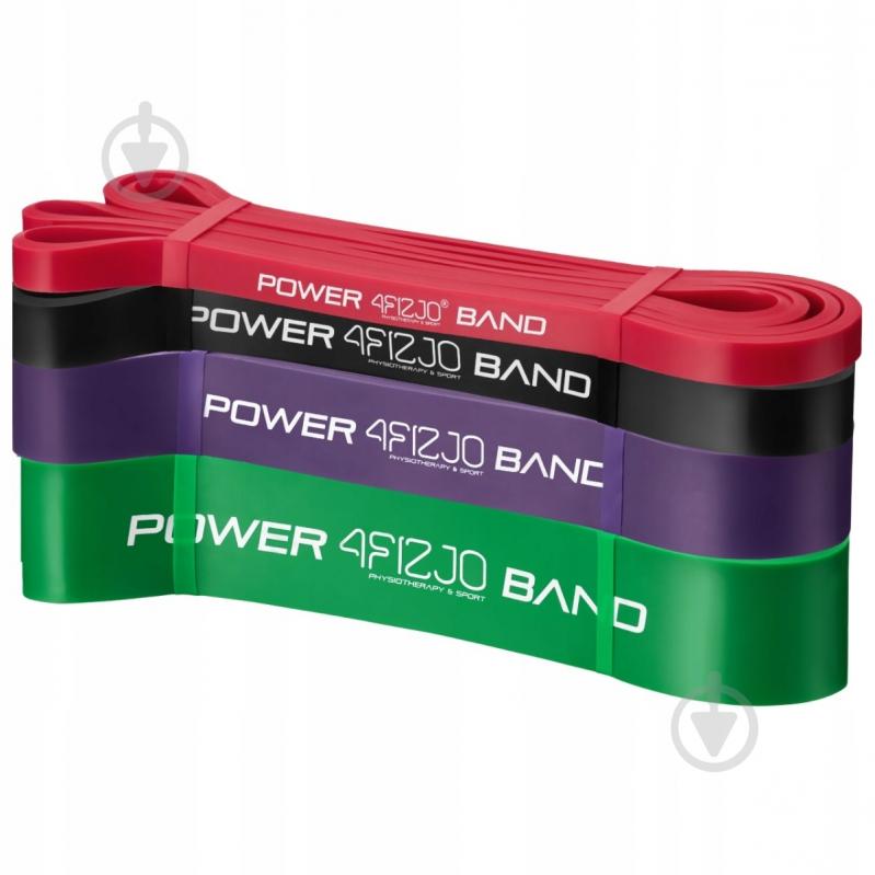 Резинка для фитнеса 4fizjo Power Band 6-36 кг 4 шт. Mix (P-5907222931844) 4FJ0063 - фото 2