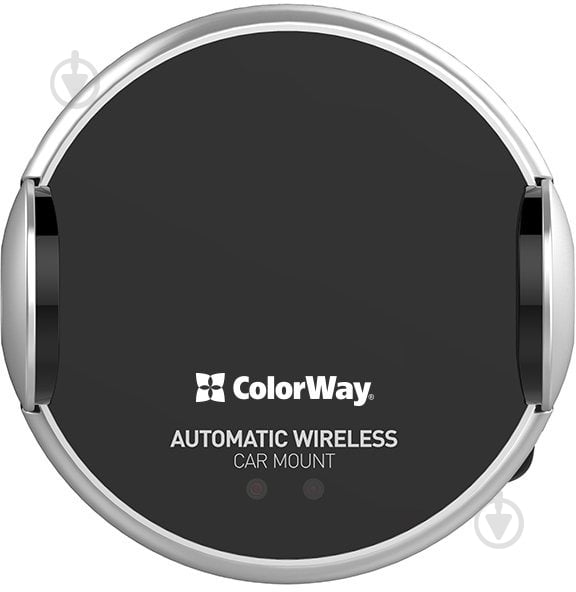 Бездротовий зарядний пристрій ColorWay CW AutoSense Car Wireless Charger (Dashboard+Air Vent) 15W CW-CHAW039Q-BK - фото 2