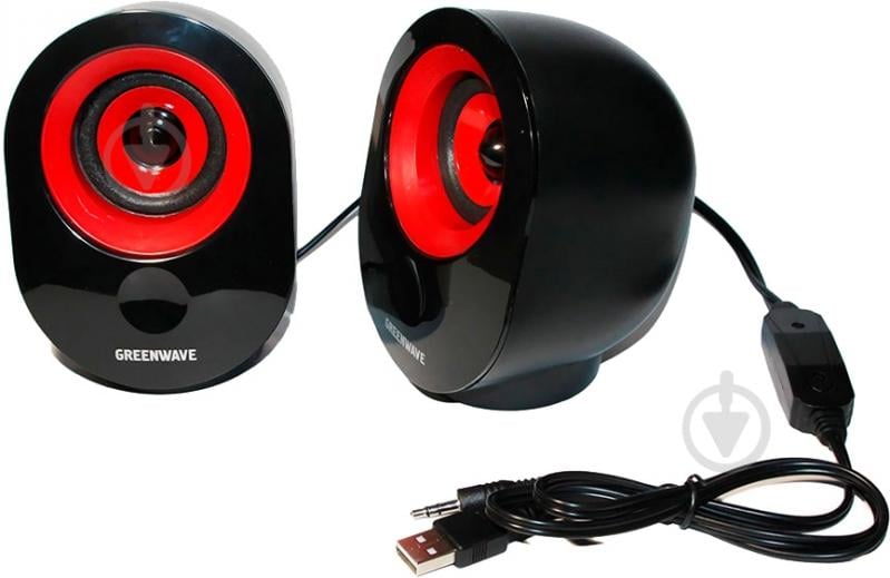 Акустическая система Greenwave SA-603 2.0 black - фото 2