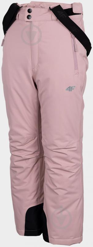 Штани 4F SKI TROUSERS JSPDN001 HJZ22-JSPDN001-56S р. 164 рожевий - фото 3