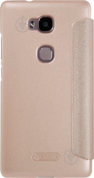 Чехол-книжка NILLKIN Spark series для Huawei Honor 5X (GR5) gold (6279902) - фото 2