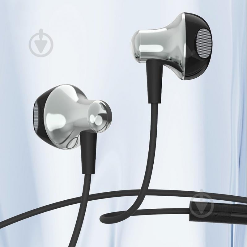 Наушники ColorWay Slim 3.5 mm Wired Earphone Blast 1 black (CW-WD01BK) - фото 12