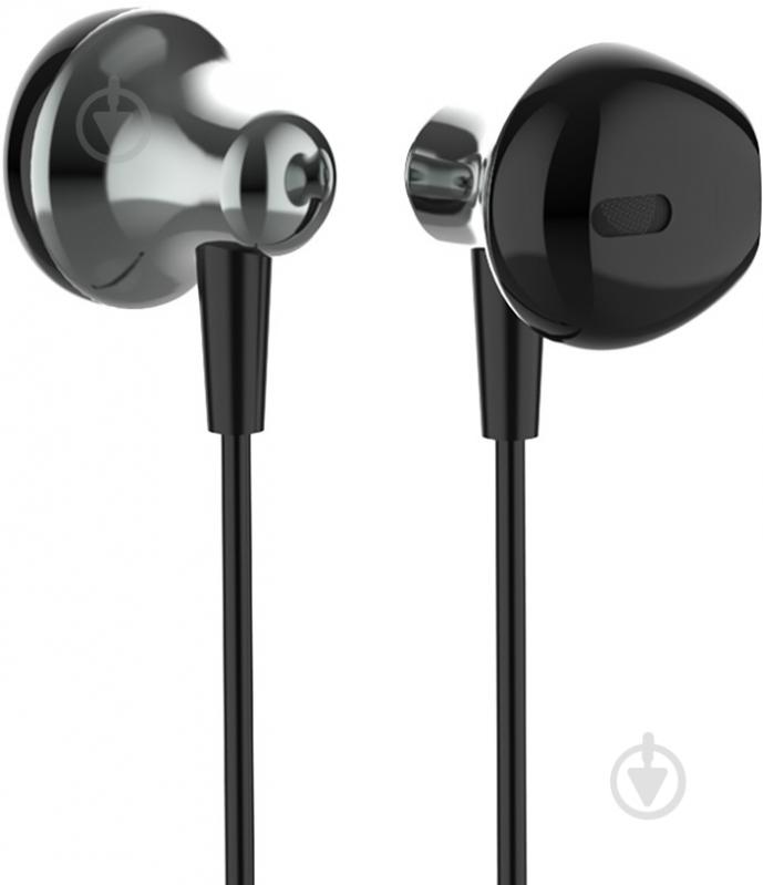 Наушники ColorWay Slim 3.5 mm Wired Earphone Blast 1 black (CW-WD01BK) - фото 2