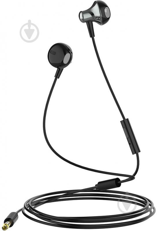 Наушники ColorWay Slim 3.5 mm Wired Earphone Blast 1 black (CW-WD01BK) - фото 4