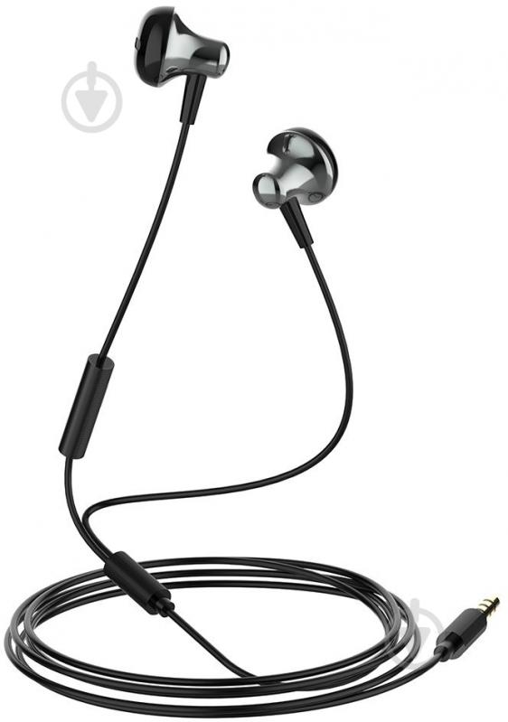 Наушники ColorWay Slim 3.5 mm Wired Earphone Blast 1 black (CW-WD01BK) - фото 5