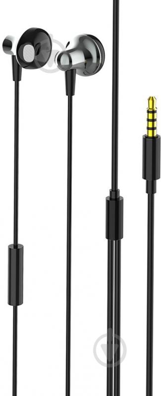 Наушники ColorWay Slim 3.5 mm Wired Earphone Blast 1 black (CW-WD01BK) - фото 7