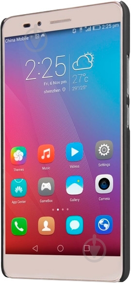 Накладка на корпус NILLKIN Super Frosted Shield для Huawei Honor 5X (GR5) black (6279899) - фото 3