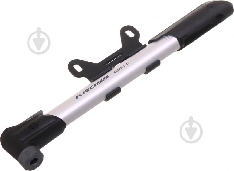 Насос для велосипеда Kross T4CPO000158 Clear Shot ALU Clever Valve Pump 120 PSI - фото 1