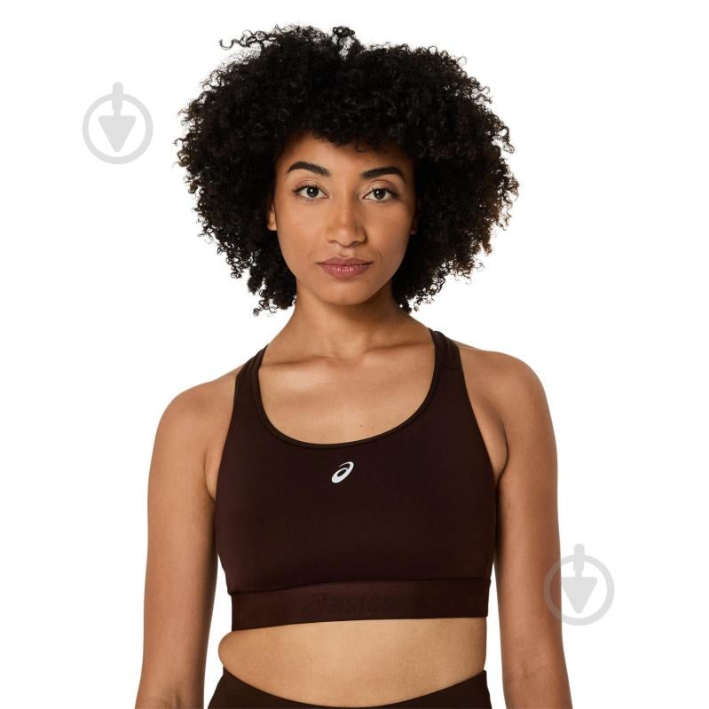 Бра Asics ROAD COMPRESSION BRA 2012C995-200 р.XS коричневый - фото 4