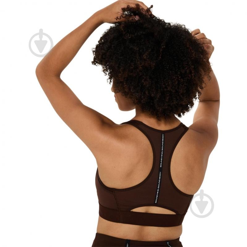 Бра Asics ROAD COMPRESSION BRA 2012C995-200 р.XS коричневый - фото 6