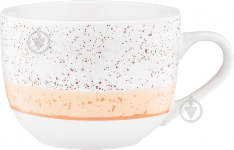 Чашка Ardesto Siena 500 мл бело-желтая AR2950SBG - фото 1 Чашка Ardesto Siena 500 мл бело-желтая AR2950SBG - фото 1