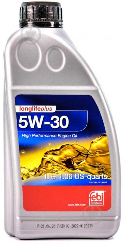 Моторне мастило FEBI Engine Oil Long Life Plus 5W-30 1 л (32945) - фото 1