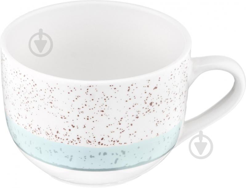 Чашка Ardesto Siena 500 мл бело-голубая AR2950SWB - фото 3