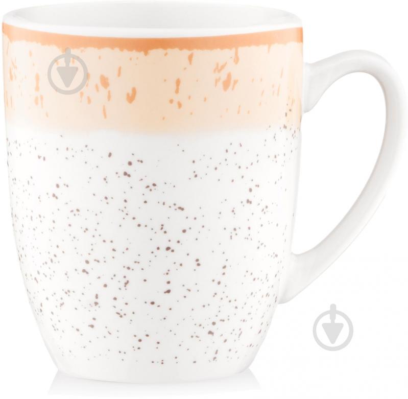 Чашка Ardesto Siena 360 мл бело-желтая AR2936SBG - фото 5