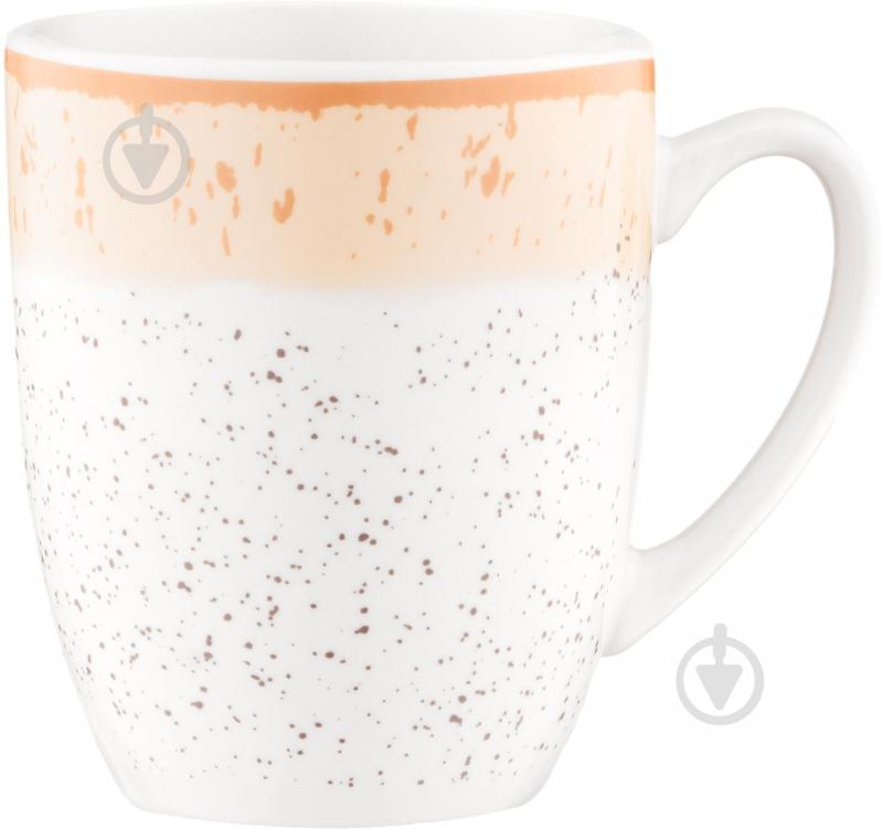 Чашка Ardesto Siena 360 мл бело-желтая AR2936SBG - фото 1