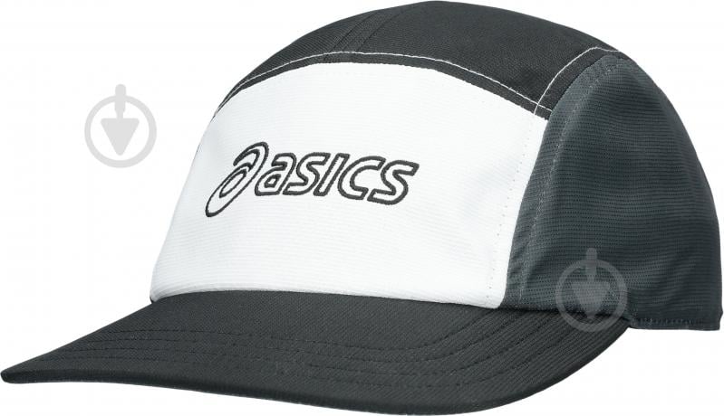Кепка Asics ASICS 5 PANEL CAP 3013B004-001 os черный - фото 1