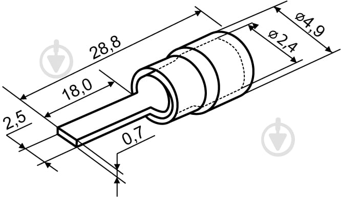 Наконечник Аско-Укрем DBV 2-18 красный A0060130018 - фото 4 Наконечник Аско-Укрем DBV 2-18 красный A0060130018 - фото 4