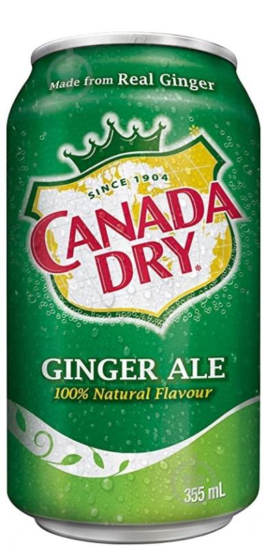Безалкогольний напій Dr Pepper Canada Dry Ginger Ale 0,33 л (8435185954954) - фото 1
