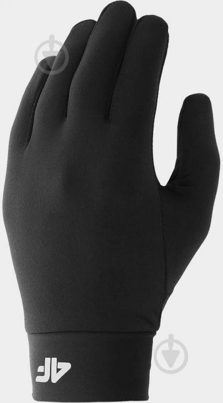 Варежки 4F GLOVES CAS U013 4FAW22AGLOU013-20S р.XL черный - фото 1